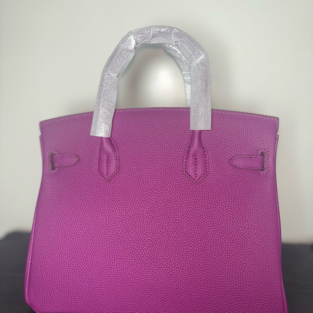Purple genuine leather wirkin - Picture 2 of 4
